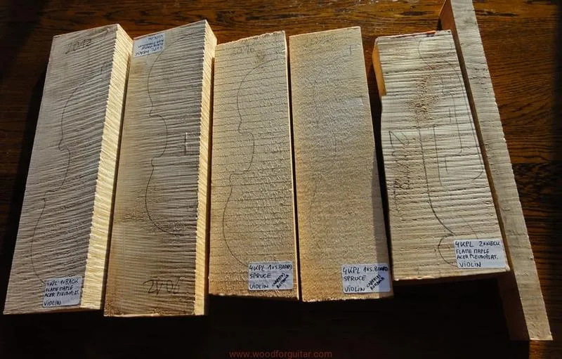 Gatunki drewna a brzmienie skrzypiec