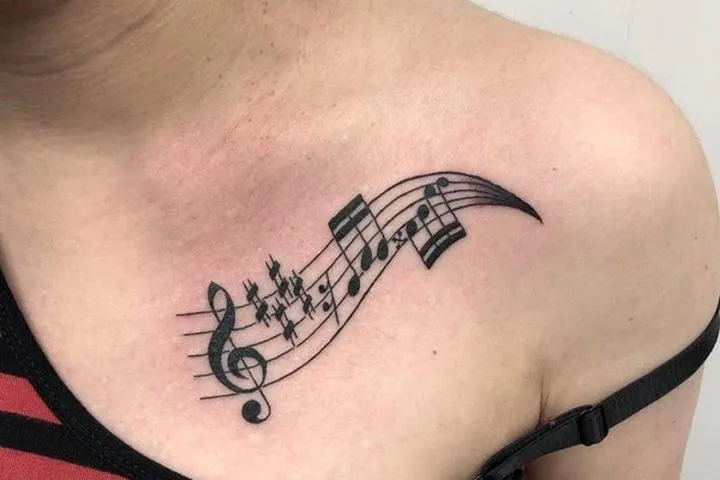 Tatuaż nuty znaczenie i symbolika